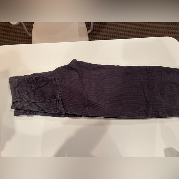 Gray corduroy cargo pants - Picture 3 of 3